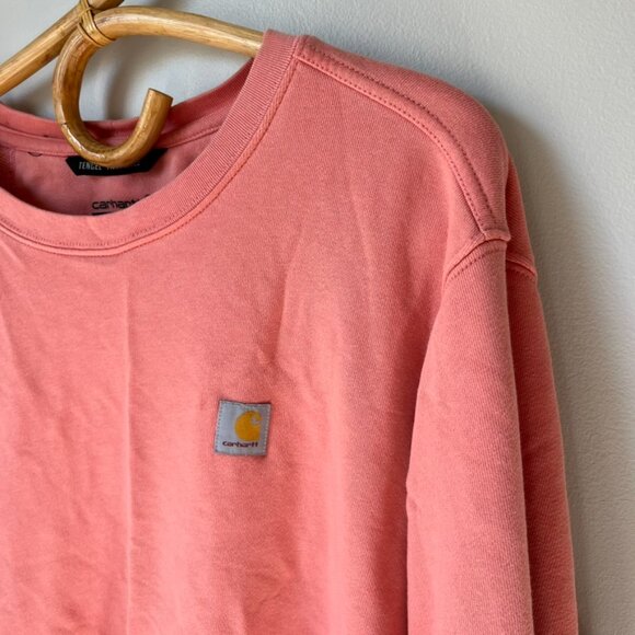 Carhartt Relaxed Fit Midweight French Terry Crewneck Sweatshirt Women's 2X - Picture 3 of 6